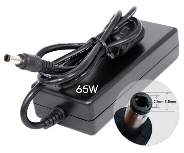 Cargador compatible para portátil FUJITSU 65W 20V 3.25A 5.5x2.5 mm Dayma