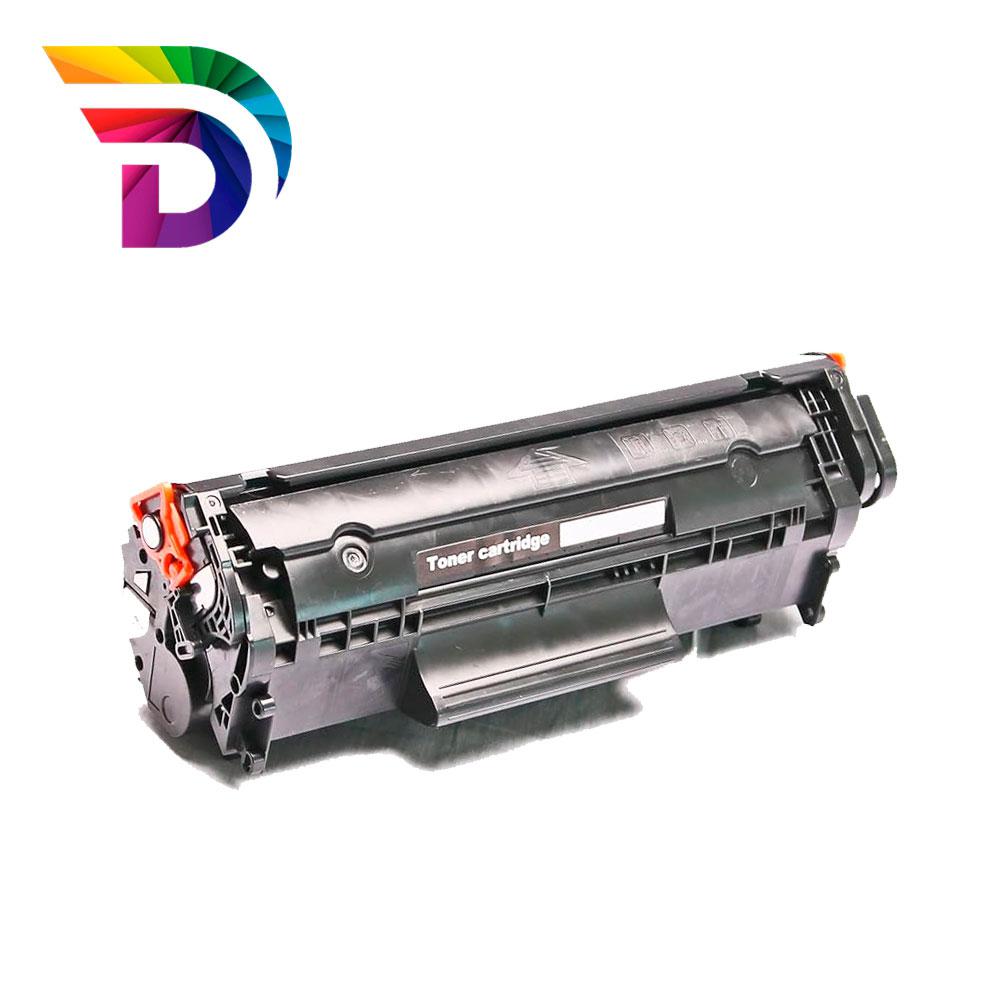 Dayma Toner compatible para HP Q2612A (12A) / FX9 / FX10 / 104 / Canon 703 Negro