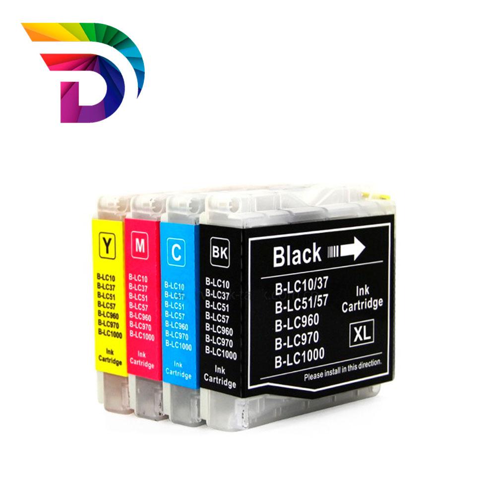 Tinta compatible Dayma para BROTHER LC970 / LC1000 Cian 300 pag.