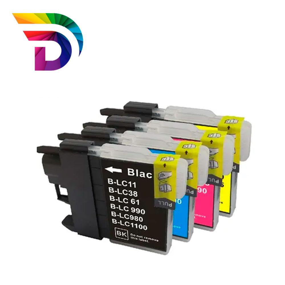 Dayma Tinta compatible para Brother LC980 / LC1100 Cian