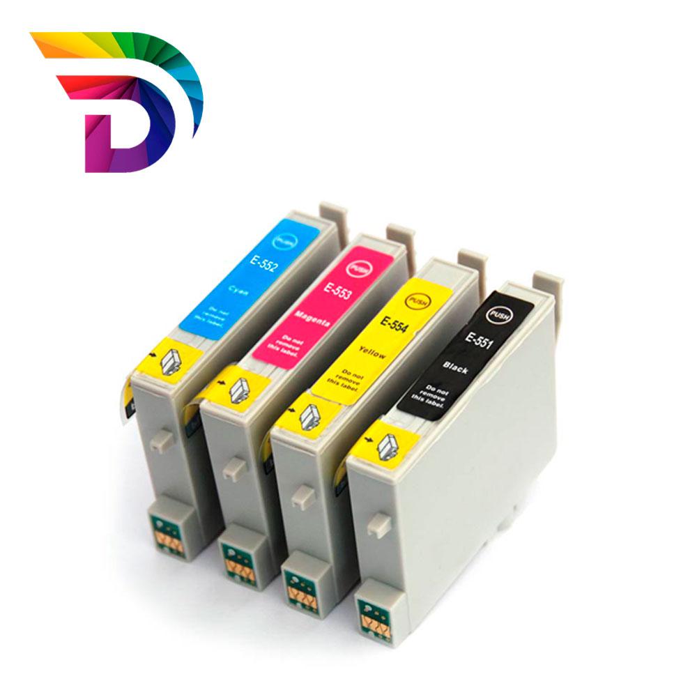 Tinta compatible Dayma para EPSON T0552 Cian 290 pag.