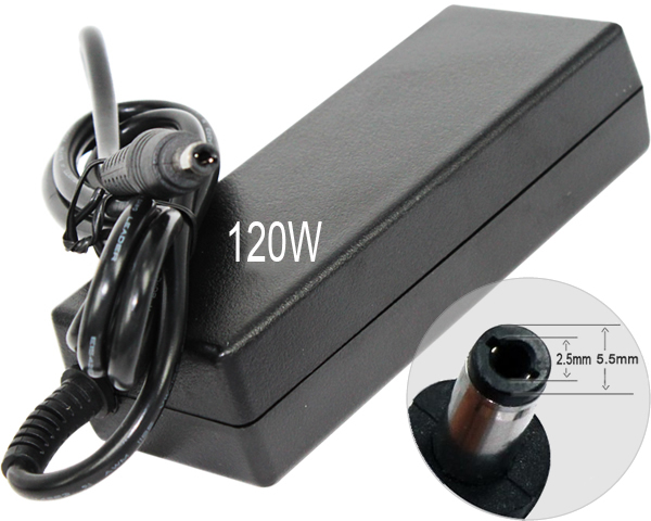 Cargador compatible para portátil ASUS / MEDION / MSI / TOSHIBA 120W 19V 6.32A 5.5x2.5 mm Dayma