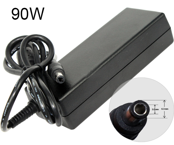 Cargador comptaible para portátil TOSHIBA 90W 15V 6A 6.3x3.0 mm Dayma