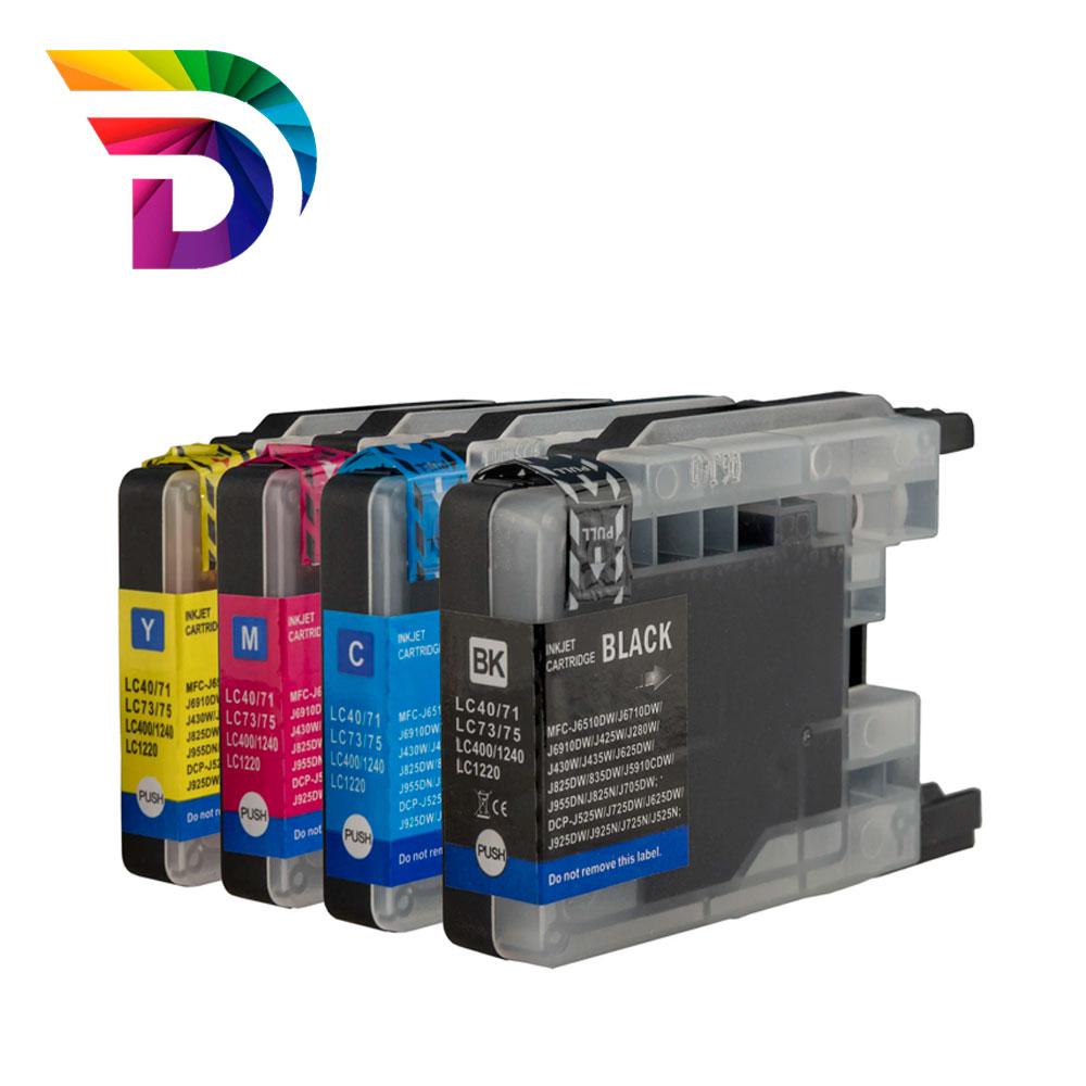 Tinta compatible Dayma para BROTHER LC1220 / LC1240 Magenta