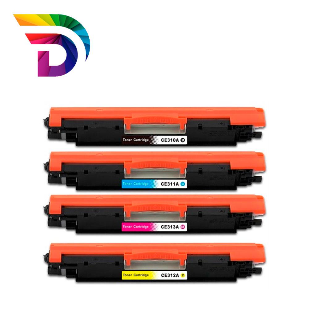 Dayma Toner compatible para HP CE311A (126A) / Canon 729 Cian