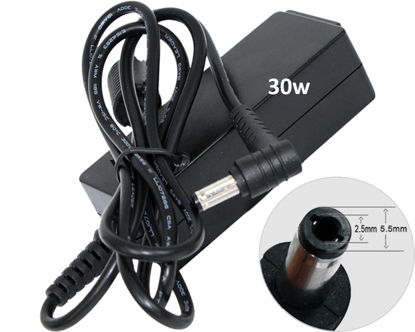 Cargador compatible para portátil TOSHIBA 30W 19V 1.58A 5.5x2.5 mm Dayma