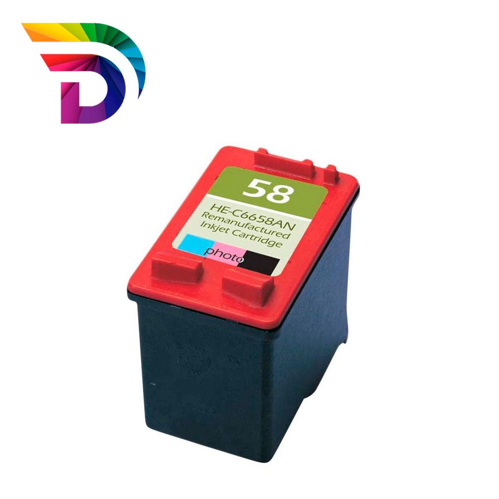 Dayma Tinta reciclada para HP N58 Color 140 pag