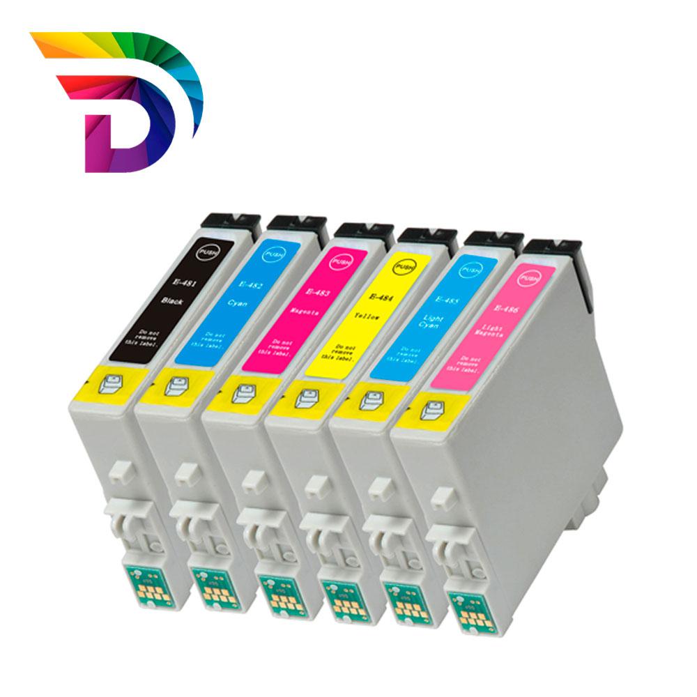 Tinta compatible Dayma para EPSON T0484 Amarillo 450 pag.