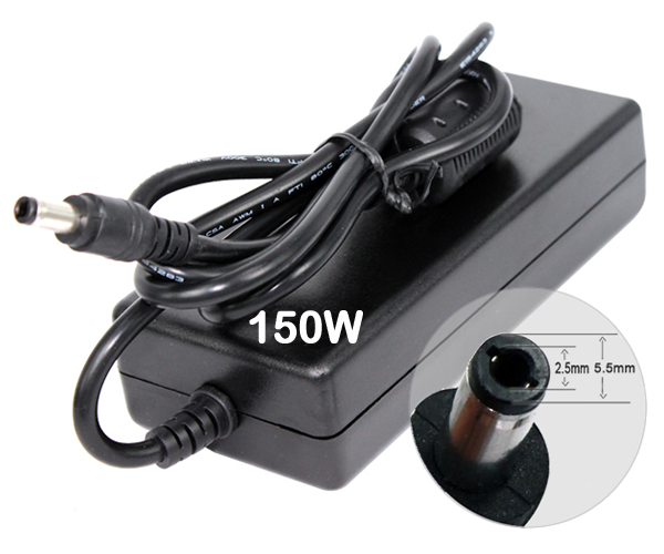 Cargador compatible para portátil ACER / ASUS / TOSHIBA 150W 19V 7.9A 5.5x2.5 mm Dayma