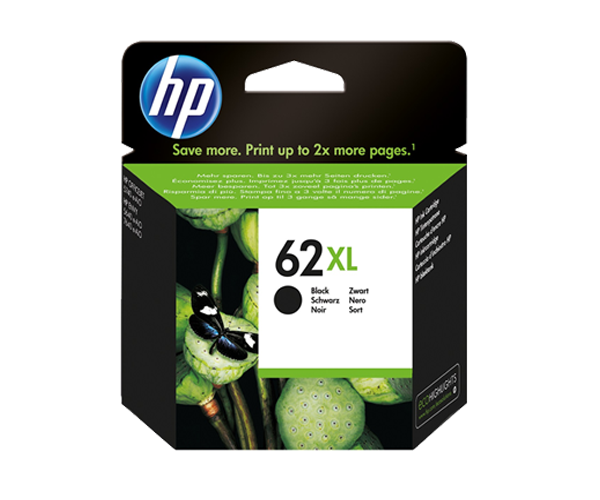 HP Tinta Original n62 Xl Negro