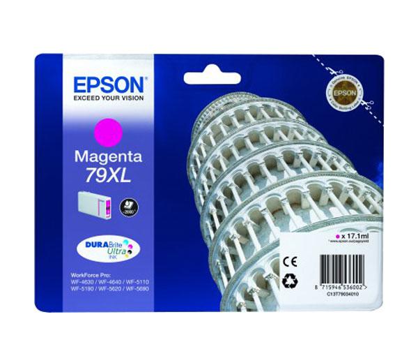 ÷ Tower of pisa cartucho 79xl magenta