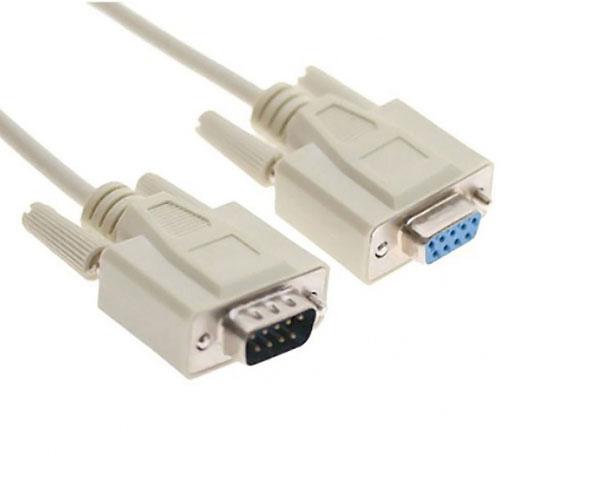 Cable serie null modem db9 M/H 1.8m   10.14.0502
