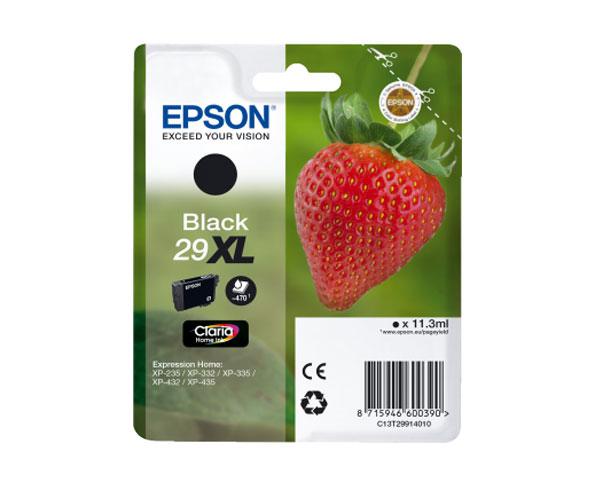 ÷ Strawberry singlepack black 29xl claria home ink