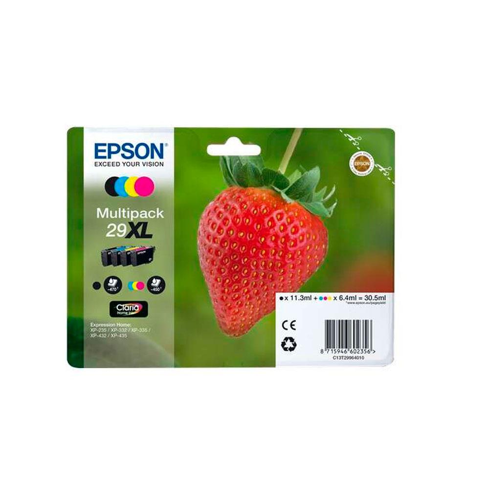 ÷ Strawberry multipack 4-colours 29xl claria home ink