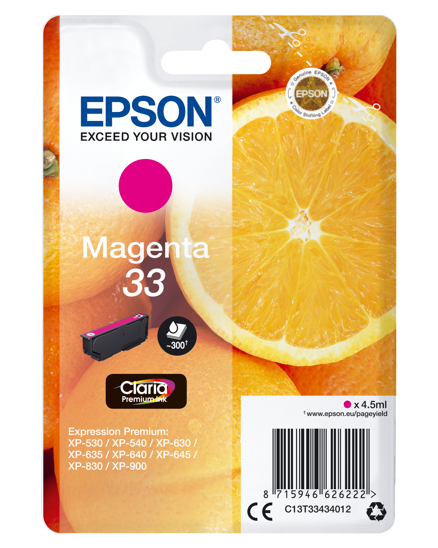 Epson Expression Home XP-530 Cartucho Magenta