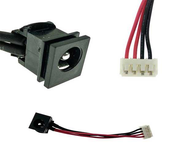 Dc-Jack para portatil Toshiba tecra a10 / tecra a100 / 7cm. aprox