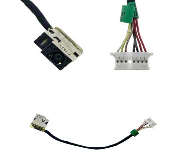 Dc-Jack compatible para portatil HP omen 15-a / 15-ac / 15-ax / 15-AY / 15-ax001np / Hp 255 / 12.5cm Aprox. / 7 Pines / 799736-f57