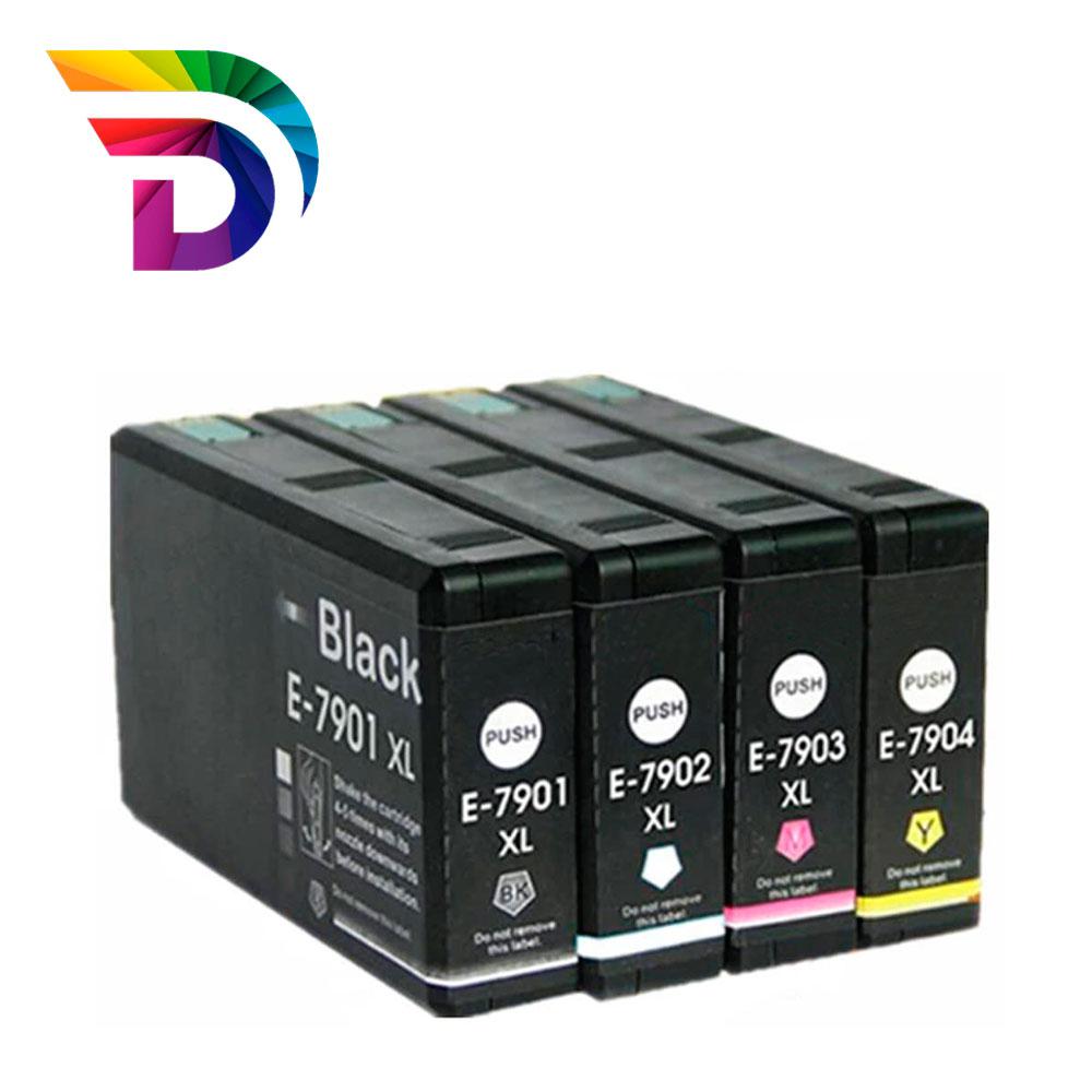 Tinta compatible Dayma para EPSON T7912 / T7902 / T7892 Cian 4.000 pag.