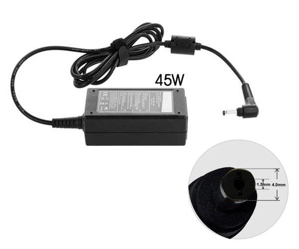 Cargador compatible para portátil TOSHIBA 45W 19V 2.37A 4.0x1.7 Dayma