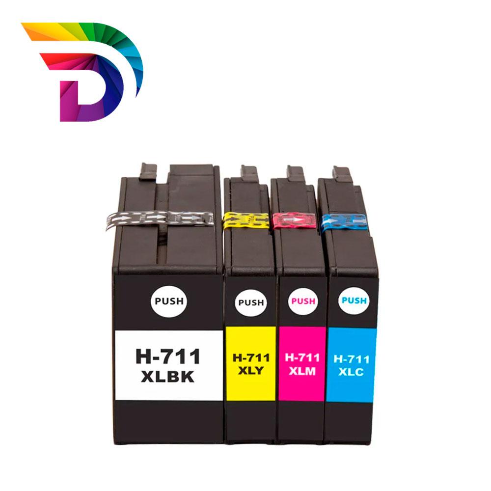 Tinta compatible Dayma para HP 711 XL (CZ133A) Negro 2300 pag.