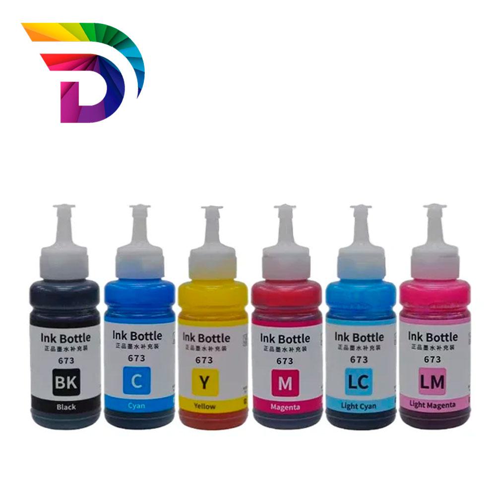 Dayma Botella Tinta compatible para Epson T6735 Cian