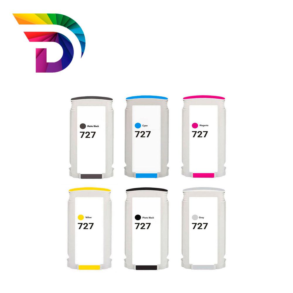 Tinta compatible Dayma para HP N727 XL Cian 130ml.