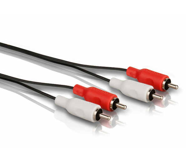 Cable 2x Rca M/M  2m / Cablexpert Cca-2r2r-6