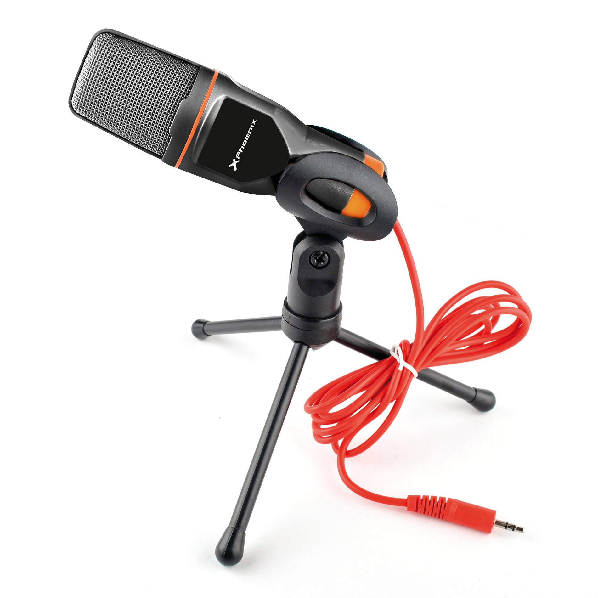 Phoenix technologies Microfono phoenix multimedia podcaststudio con jack para PC ordenador conferencias
