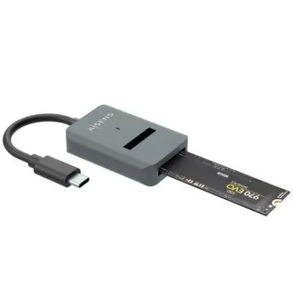 Dock USB Tipo-C para M2 SATA/NVME Aisens ASUC-M2D012-GR Gris