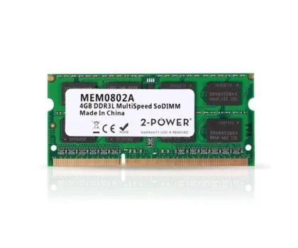 2-POWER 2power Sodimm DDR3L 4Gb 1066/1333/1600mhz Bulk Multispeed / MEM0802A