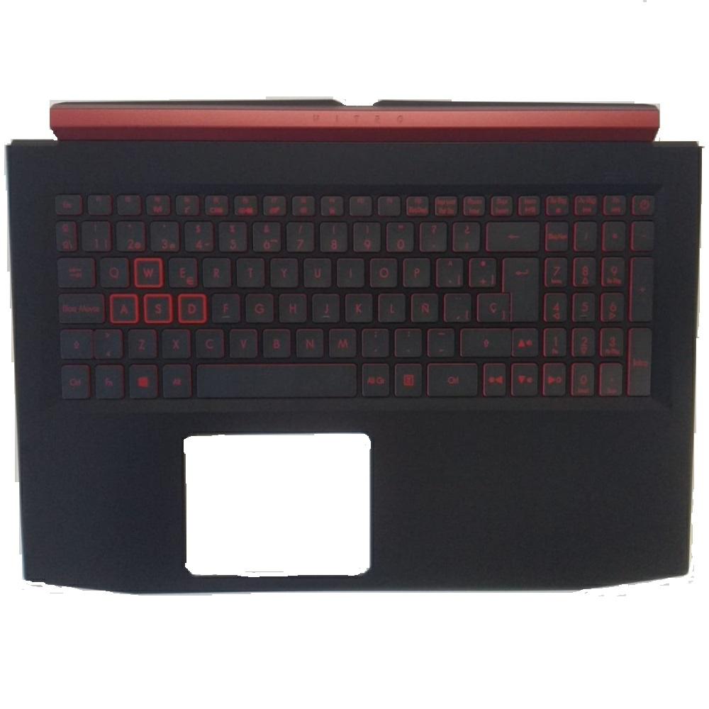 Top case + Teclado compatible para portátil ACER AN515 Negro