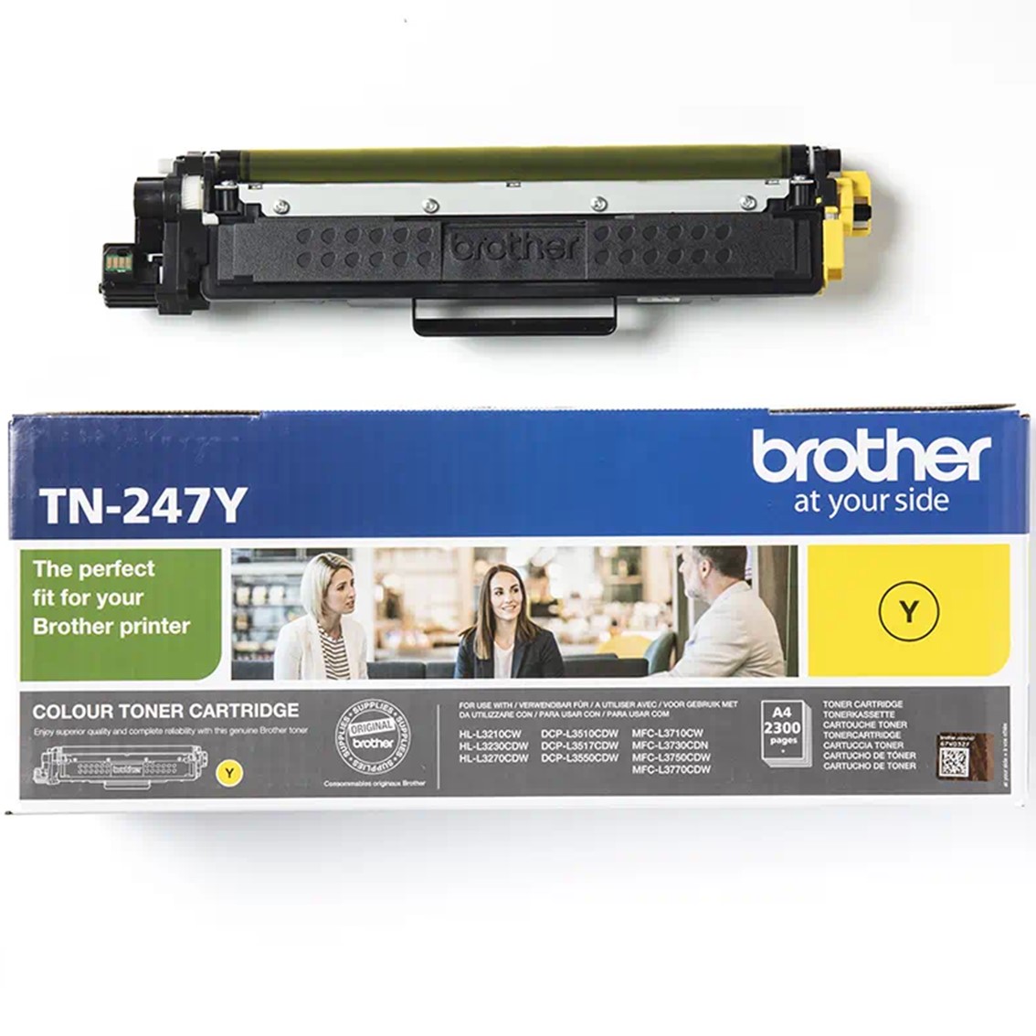 Toner Original Brother TN247 Amarillo