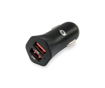 Conceptronic de coche-mechero USB x2 / 24w / Carden04b