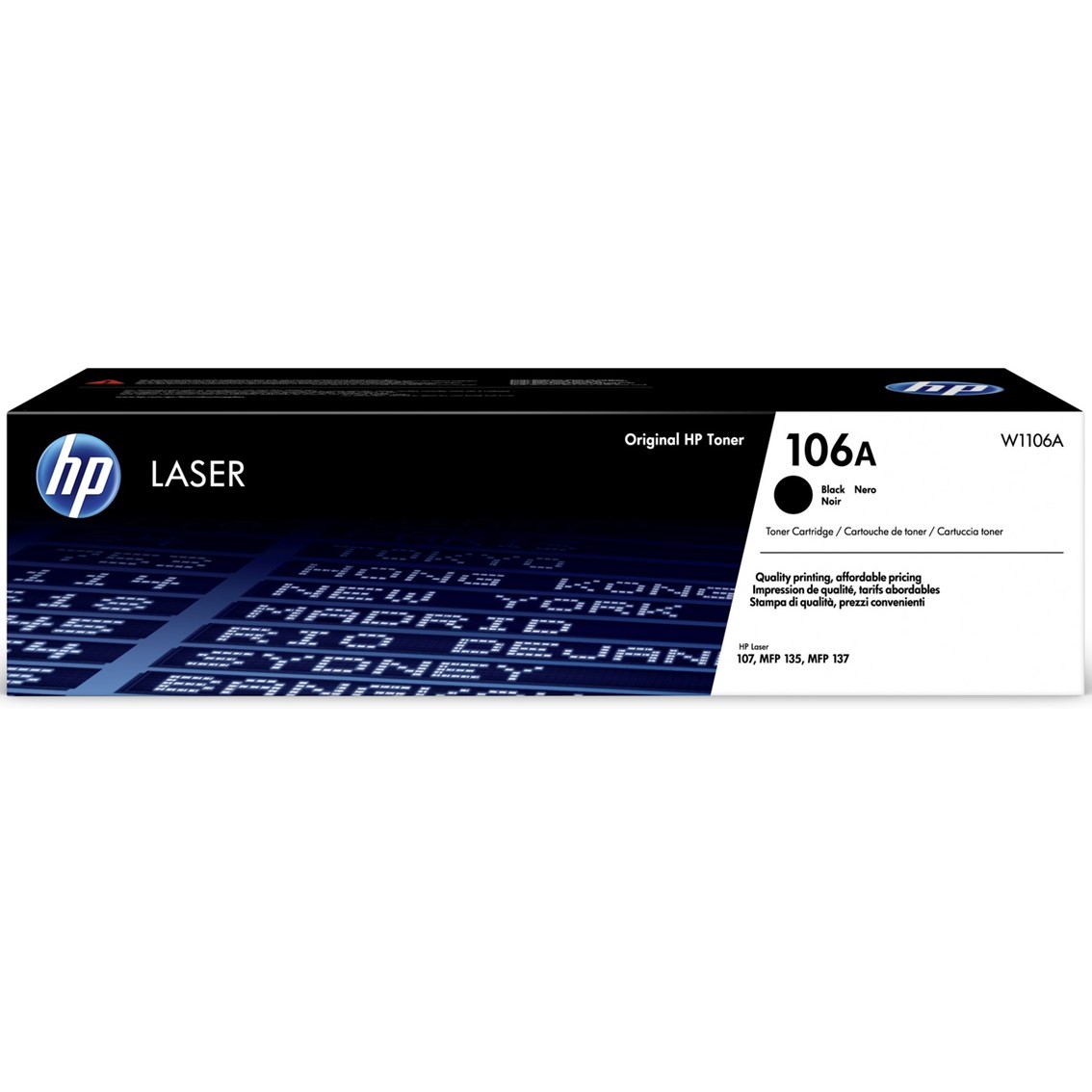 Toner original HP W1106A (106A) Negro