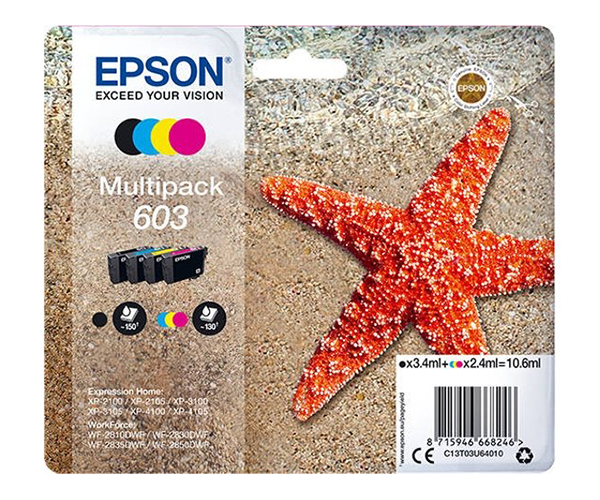 ÷ Multipack 4-colours 603 ink