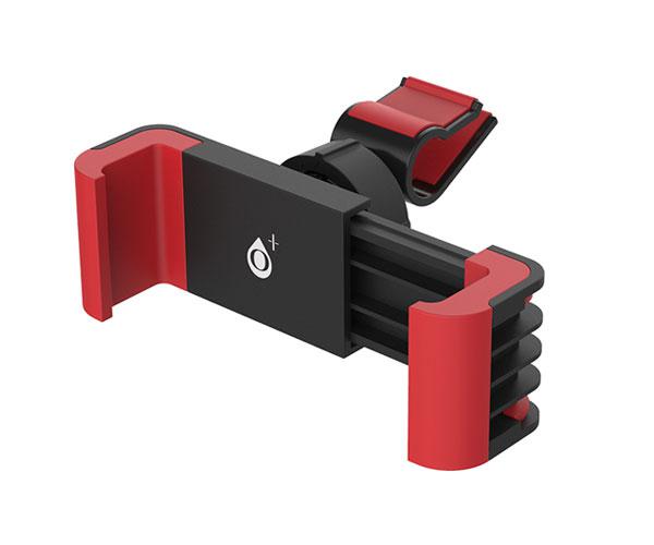 Soporte de coche para Movil rejilla Claw E6260 Rojo - Negro / 3.5 a 6.3 Pulgadas / ONE+