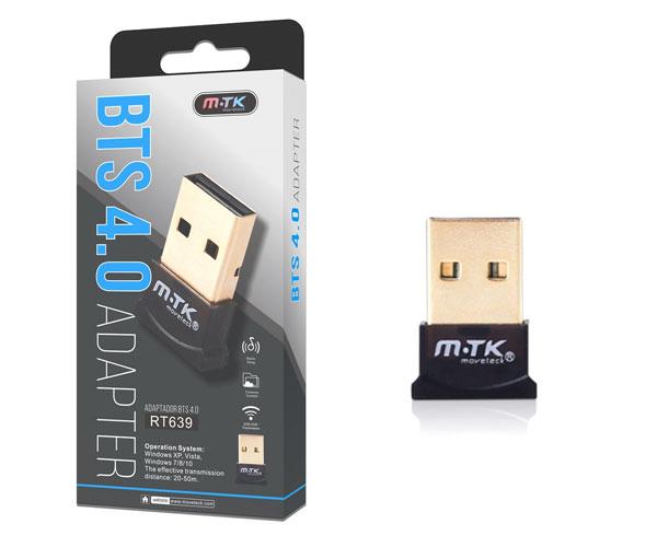 Adaptador Usb Mini Bluetooth 4.0 / RT639 /  MTK