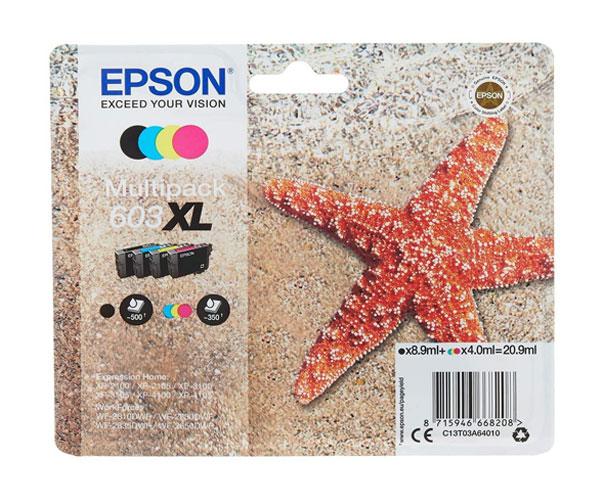 ÷ Multipack 4-colours 603xl ink