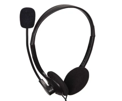 Gembird Diadema MHS-123 / Micro integrado flexible / Jack 3.5mm negro