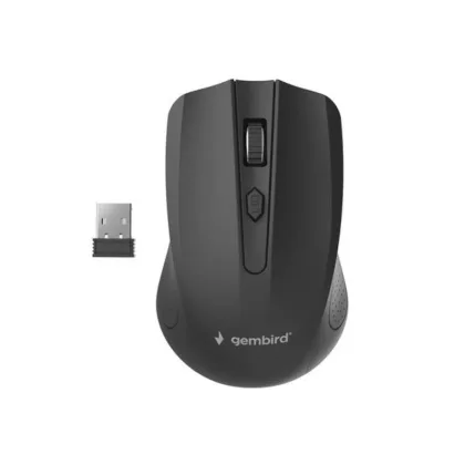 Gembird Óptico Inalámbrico 1600 Dpi Negro