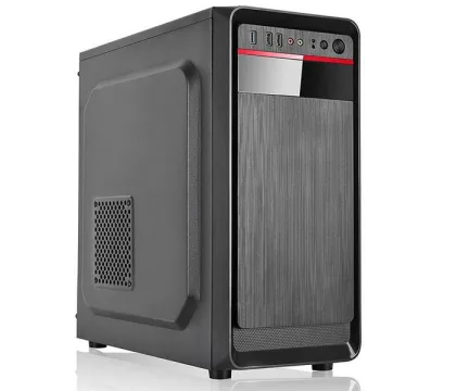 L-Link Caja Micro Atx Kluster + Fuente 500W / USB 3.0 / Negra