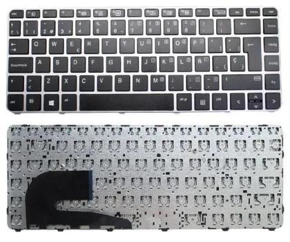 Generica Teclado compatible para HP Elitebook 745 G3 / 745 G4 / 840 G3 / 840 G4 / 848 G4 Negro / plata