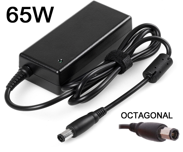 Cargador compatible para portátil DELL 65W 19.5V 3.34A conector octagonal Dayma