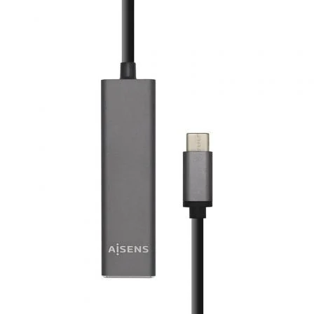 Aisens Hub USB Tipo-C A109-0403/ 4xUSB Gris