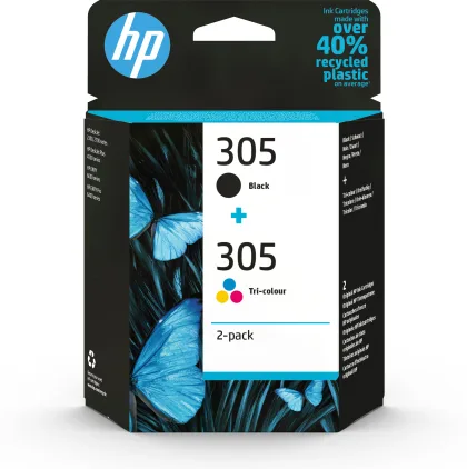 HP DeskJet 1210, 1212 Pack 2 Cartucho Color y Negro