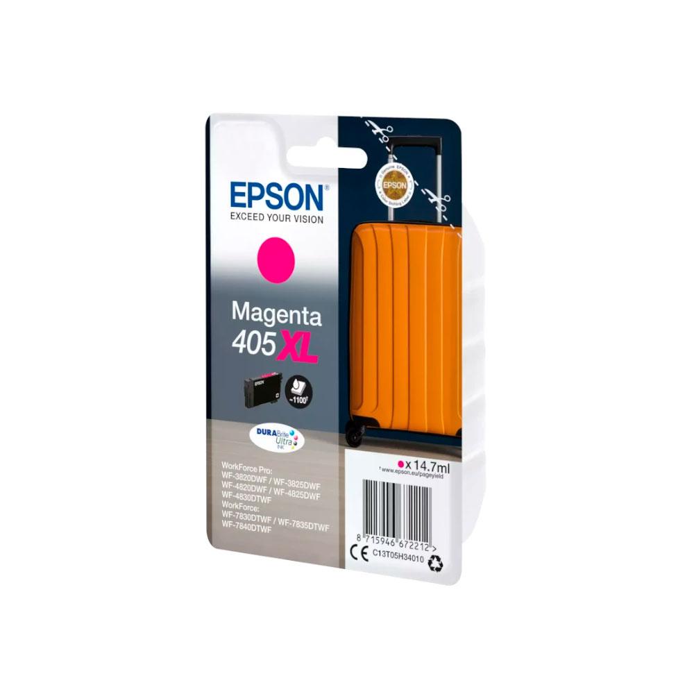 ÷ Singlepack magenta 405xl durabrite ultra ink