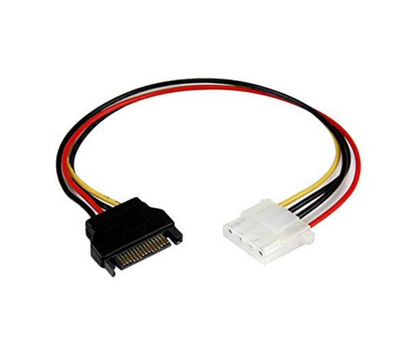 Cable alimentacion Sata macho a Molex hembra 15cm / Lanberg Ca-sahd-10cu-0015