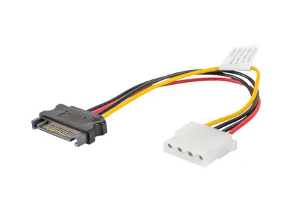 Lanberg alimentacion molex hembra - SATA macho 15cm