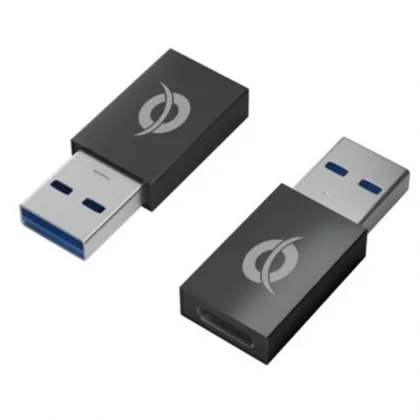 Conceptronic Kit adaptadores USB 3.0 a USB tipo c macho - hembra 2 unidades