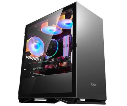 Darkflash Caja Gaming DLM22 Negra / M-Atx / M-Itx / Cristal Templado